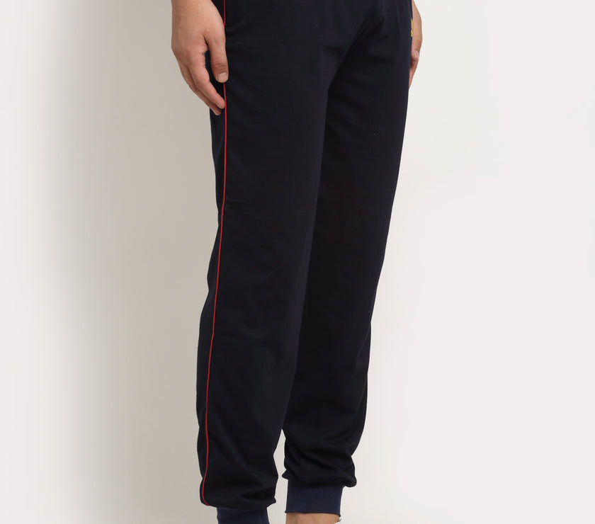 Mack Jonney Regular-Fit Cotton Trackpant for Men