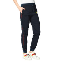 Mack Jonney Blue Trackpant For Women's