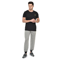 Mack Jonney Grey Cotton Trackpant For Men's