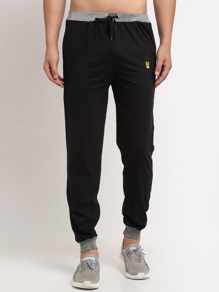 Mack Jonney Regular-Fit Cotton Trackpant for Men