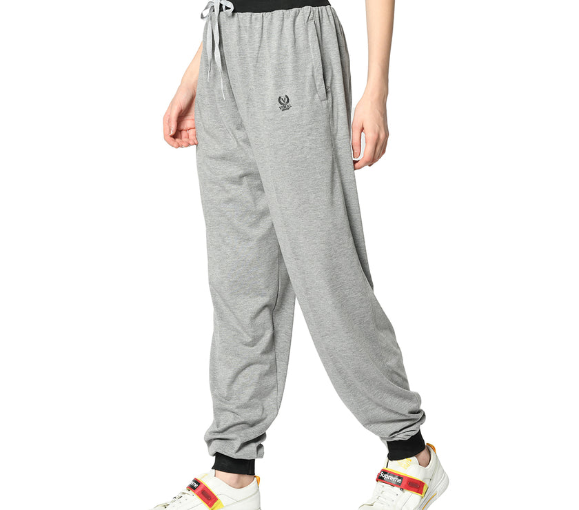 Mack Jonney Grey Trackpant For Women's