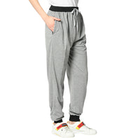 Mack Jonney Grey Trackpant For Women's