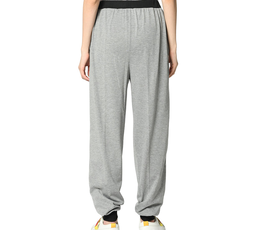 Mack Jonney Grey Trackpant For Women's