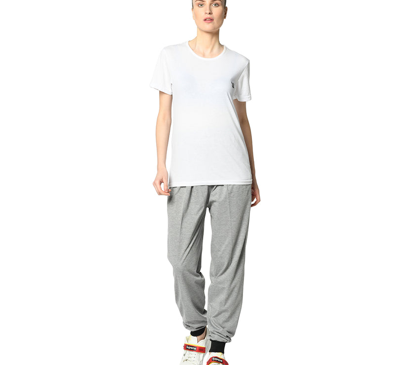 Mack Jonney Grey Trackpant For Women's