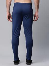 Mack Jonney Dryfit Polyster Lycra Solid Blue Trackpant for Men