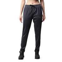 Mack Jonney Dryfit Solid Grey Trackpant for Women
