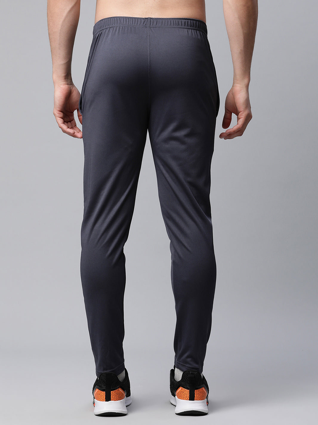 Mack Jonney Dryfit Polyster Lycra Solid Grey Trackpant for Men
