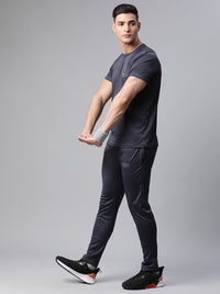 Mack Jonney Dryfit Polyster Lycra Solid Grey Trackpant for Men