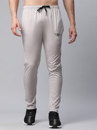 Mack Jonney Dryfit Polyster Lycra Solid Light Grey Trackpant for Men