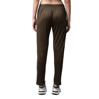 Mack Jonney Dryfit Solid Olive Trackpant for Women