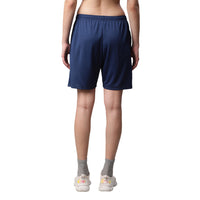 Mack Jonney Dryfit Solid Blue Shorts for Women