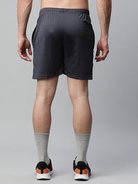 Mack Jonney Dryfit Solid Grey Shorts for Men