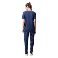 Mack Jonney Dryfit Solid Blue Tracksuit for Women