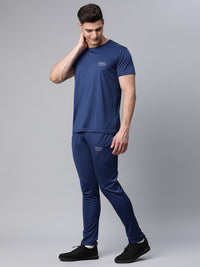 Mack Jonney Dryfit Solid Blue Tracksuit for Men
