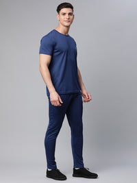 Mack Jonney Dryfit Solid Blue Tracksuit for Men