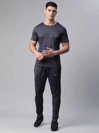 Mack Jonney Dryfit Solid Grey Tracksuit for Men