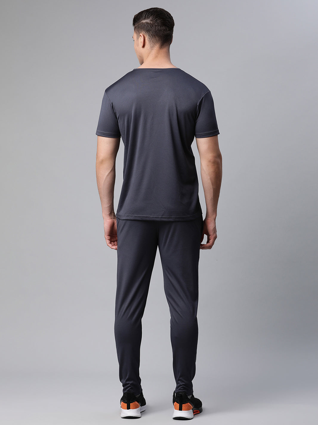Mack Jonney Dryfit Solid Grey Tracksuit for Men