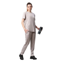 Mack Jonney Dryfit Solid Light Grey Tracksuit for Women