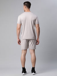 Mack Jonney Dryfit Solid Light Grey Tracksuit for Men
