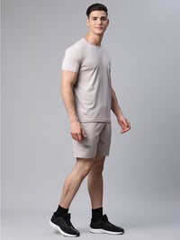 Mack Jonney Dryfit Solid Light Grey Tracksuit for Men