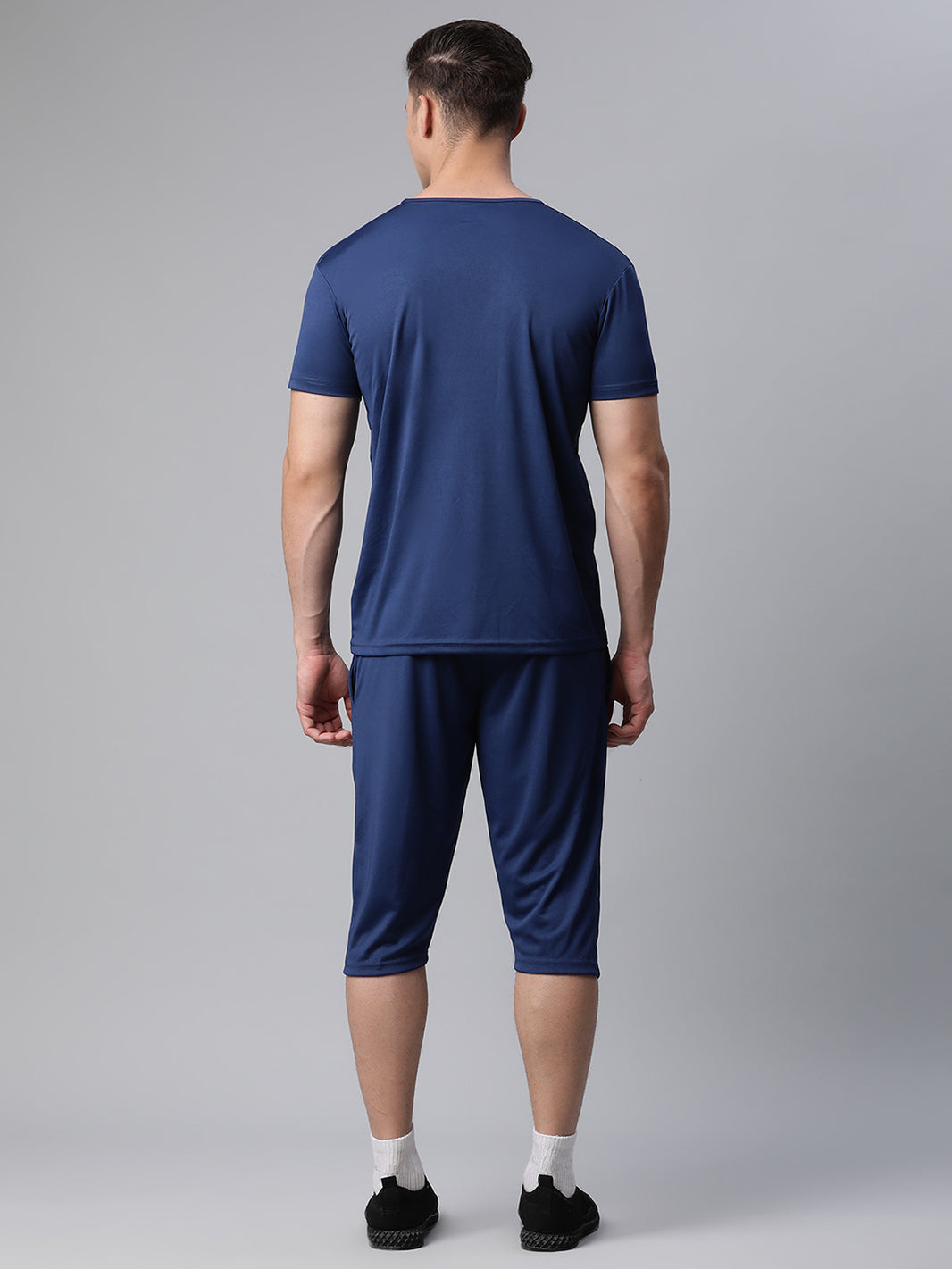 Mack Jonney Dryfit Solid Blue Tracksuit for Men