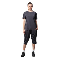 Mack Jonney Dryfit Solid Grey Tracksuit for Women