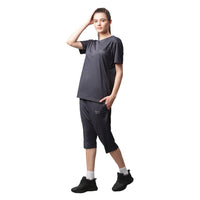 Mack Jonney Dryfit Solid Grey Tracksuit for Women