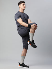 Mack Jonney Dryfit Solid Grey Tracksuit for Men