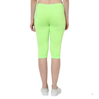 Mack Jonney Green 3/4th Capri for Women