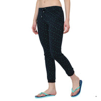 Mack Jonney Blue Trackpant For Women's