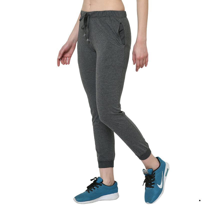 Mack Jonney Grey Trackpant For Women's