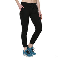 Mack Jonney Black Trackpant For Women's