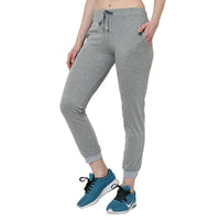 Mack Jonney Silver Trackpant For Women's