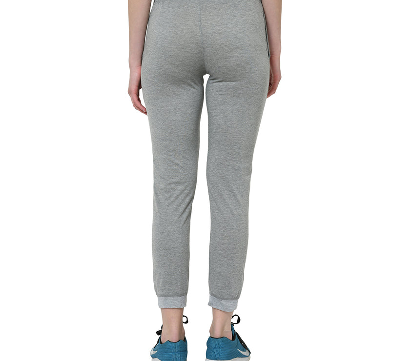Mack Jonney Silver Trackpant For Women's