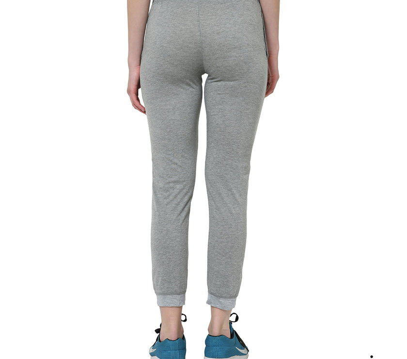 Mack Jonney Silver Trackpant For Women's