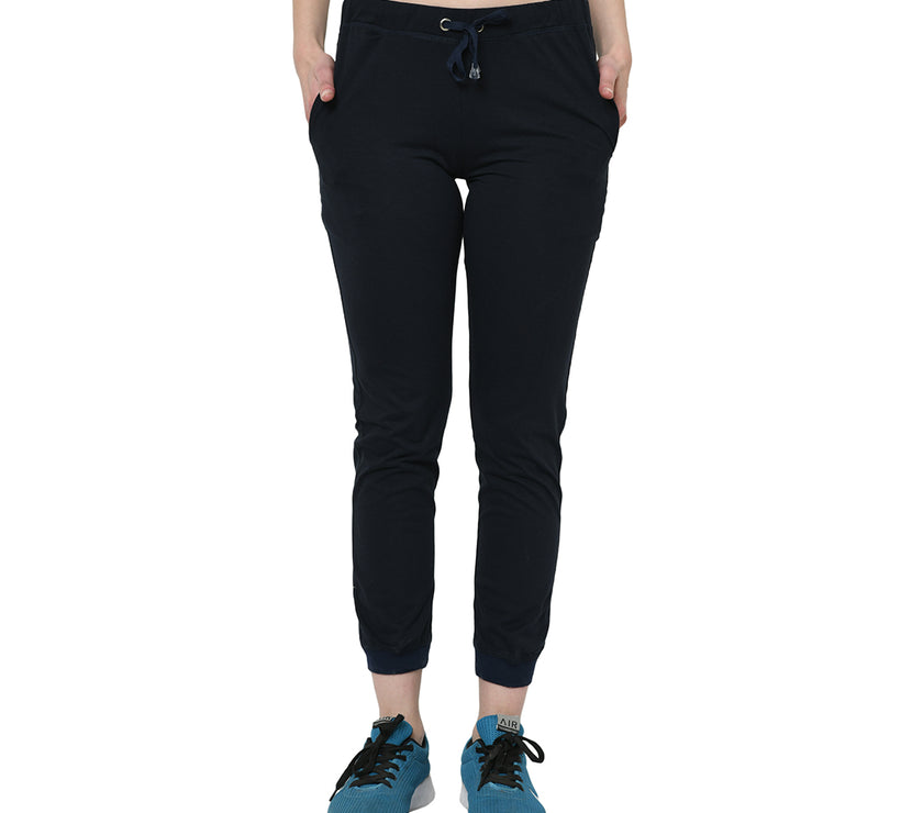 Mack Jonney Blue Trackpant For Women's