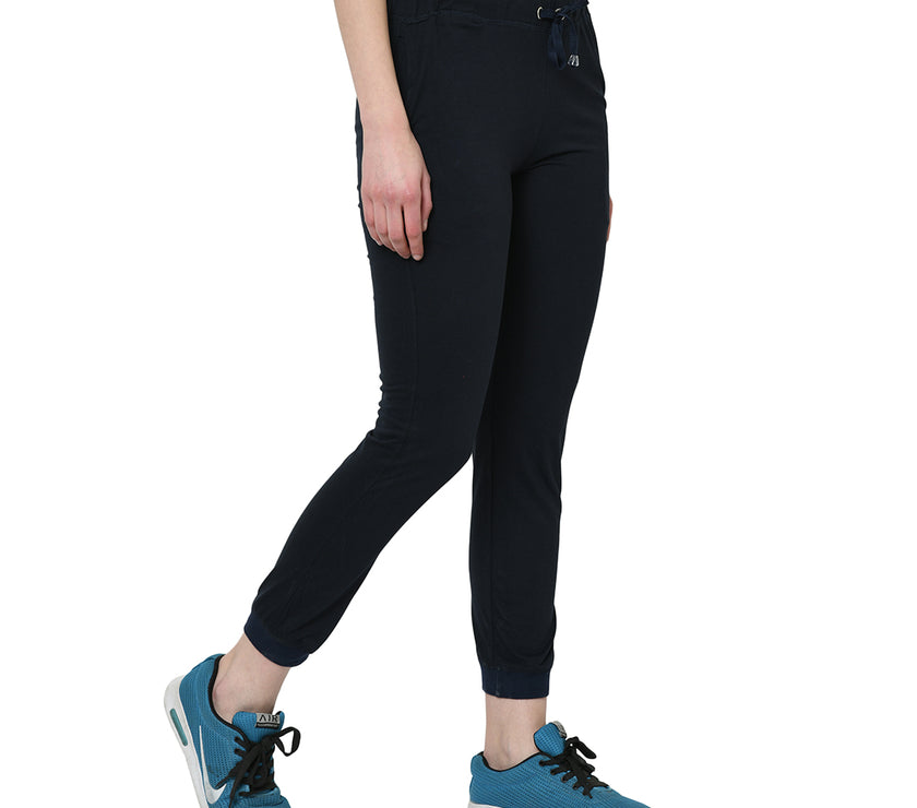 Mack Jonney Blue Trackpant For Women's