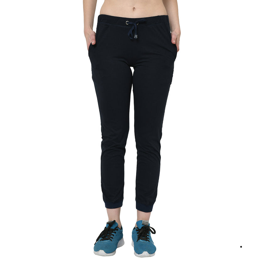 Mack Jonney Blue Trackpant For Women's