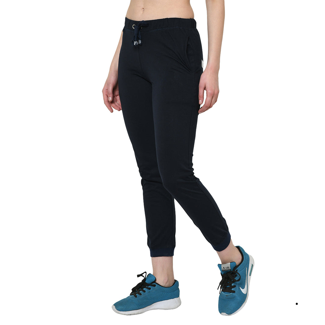 Mack Jonney Blue Trackpant For Women's