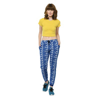 Mack Jonney Dark Blue Trackpant For Women's