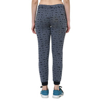 Mack Jonney Blue Trackpant For Women's