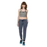 Mack Jonney Blue Trackpant For Women's