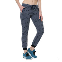 Mack Jonney Blue Trackpant For Women's
