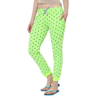 Mack Jonney Green Trackpant For Women's