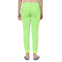 Mack Jonney Green Trackpant For Women's