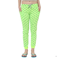 Mack Jonney Green Trackpant For Women's