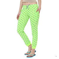 Mack Jonney Green Trackpant For Women's