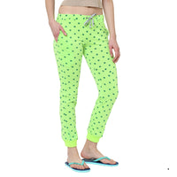 Mack Jonney Green Trackpant For Women's