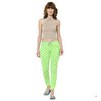 Mack Jonney Green Trackpant For Women's