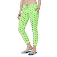Mack Jonney Green Trackpant For Women's